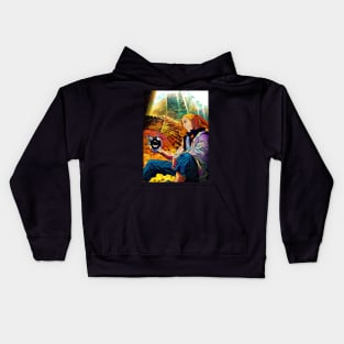 Colorful Father Kids Hoodie